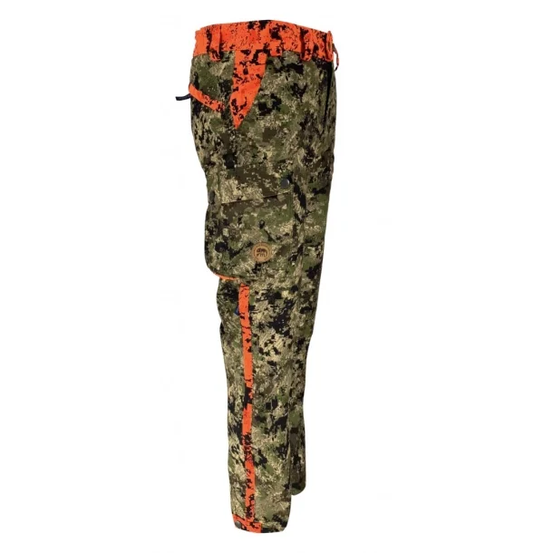 Full mundur | Finnskogen 2.0 DC Green Forest/Blaze Fire | Vinterbukser