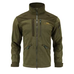 Full mundur | Finholt Fleecejakke | Green Melange