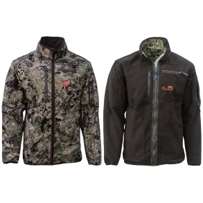 Rondane Invisivel Green Forest / Coffee | vendbar Jakke